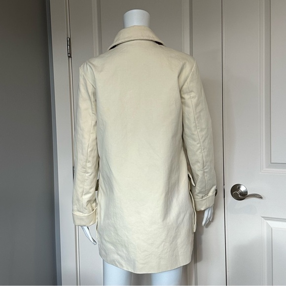 Jil Sander Cotton Jacket Size 34 (US 2) Hidden Snap Closure with Pockets - Picture 7 of 15